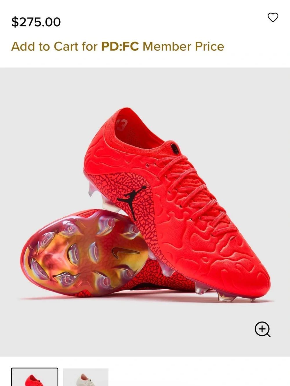 Jordan Tiempo Maestro Elite SE FG Cleats